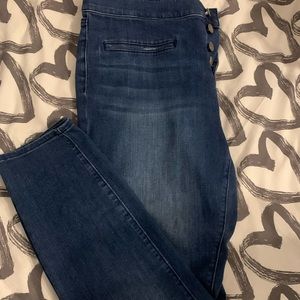 Loft modern jeans skinny size 14